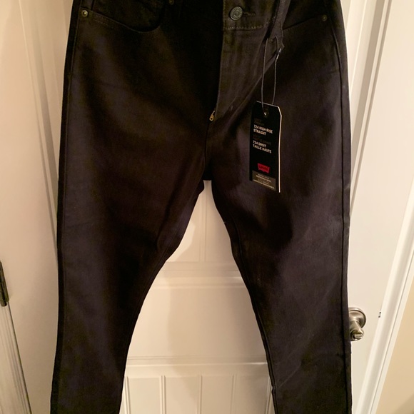 NWT Levi’s Premium 724 High-Rise Straight 31 32 - Picture 4 of 5